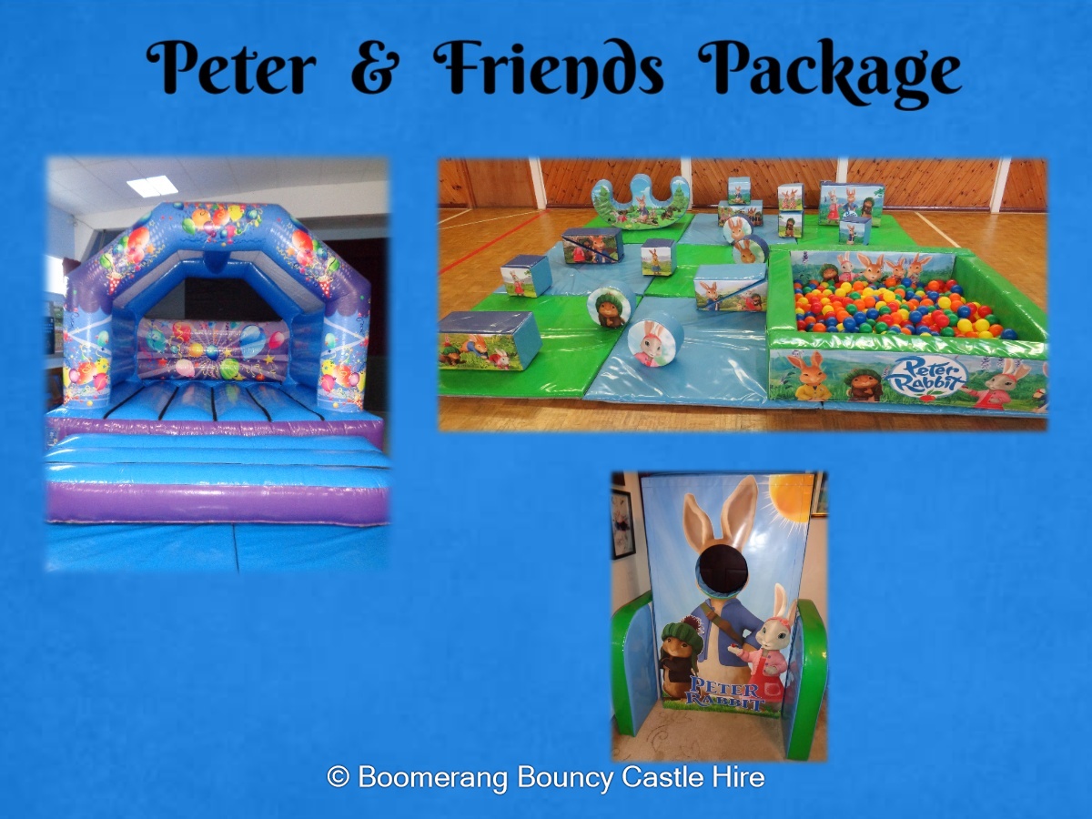 Peter Rabbit Package Best Bouncy Castle Hire service in Southport
